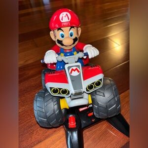 Mario Kart Red and Blue Toy Vehicle